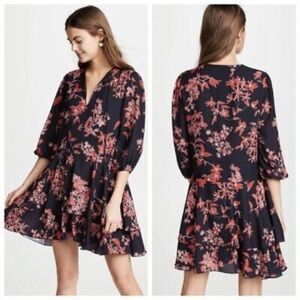 Alice + Olivia Moore Blouson Sleeve Dress (D6)